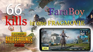 66 kills in one FRAGMOVIE #pubgmobile #gameplay #5finger