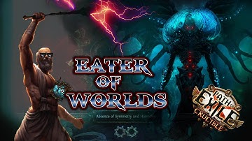 Facing THE EATER OF WORLDS for the FIRST Time! Noob VS POE Endgame!