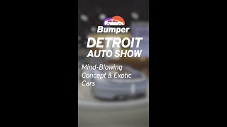 Mind-Blowing Concept Cars, Exotic Cars at the Detroit Auto Show