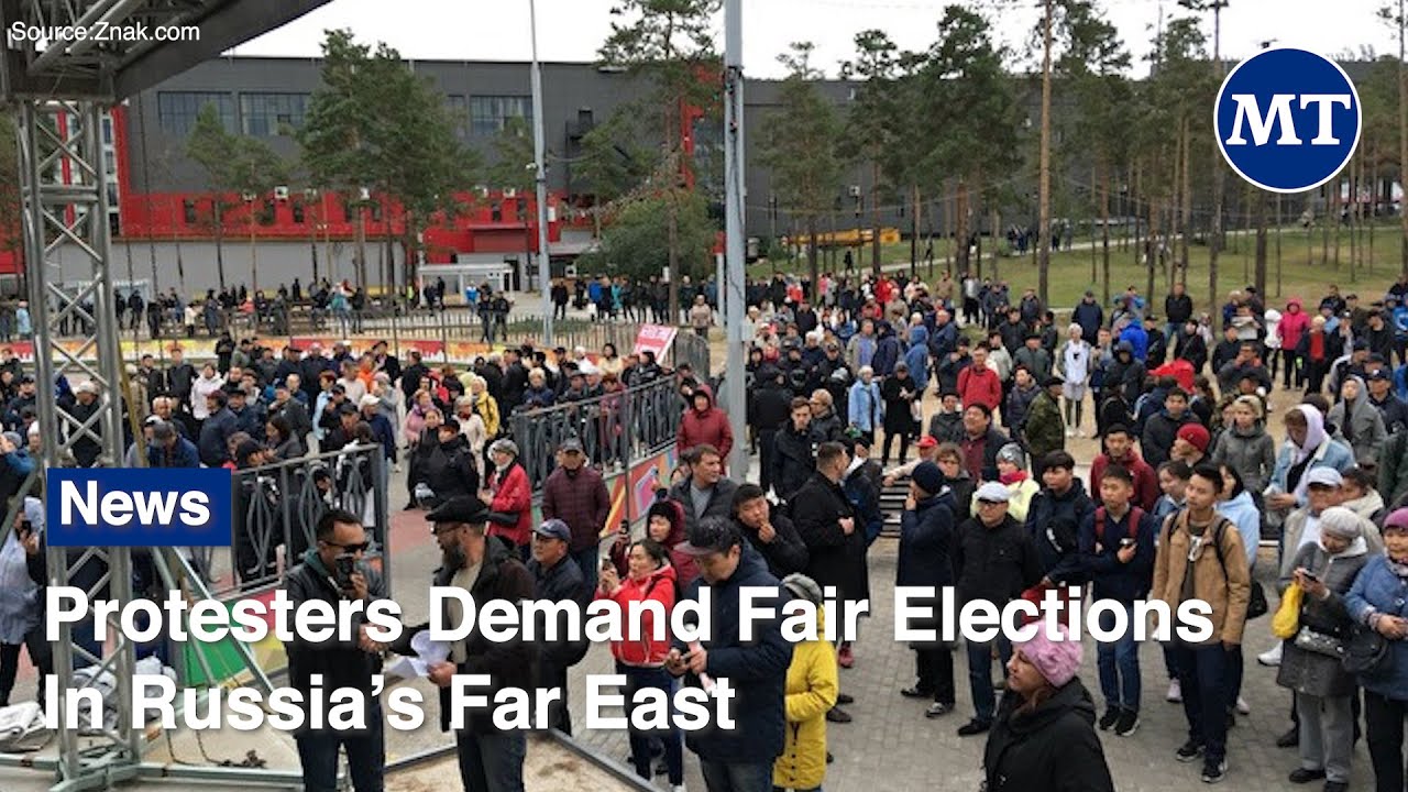 Protesters Demand Fair Elections In Russia’s Far East | The Moscow Times russian movie