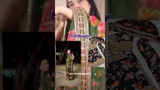 Aneela’s Printed 3PC ✨ Elegant Swiss Lawn Suit With Organza Dupatta