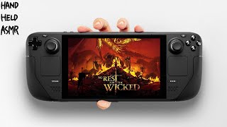 ASMR Handheld Gaming | NO REST FOR THE WICKED on the Steam Deck OLED