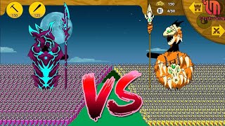 NEW BATTLE FIGHT GOLDEN SPEARTON VS VAMP SPEARTON | STICK WAR LEGACY | KASUBUK | STICKMAN BATTLE786