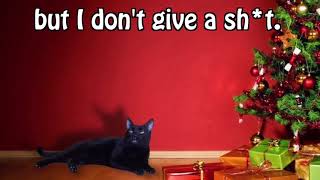 Why my kitty cat hates Christmas ( Song only  No interruptions )