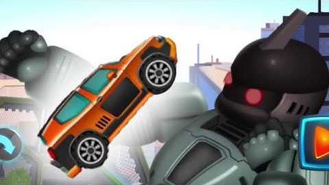 Automatrons 2: Robot Car Race - Transformer Robot Car Game Review