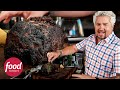 ¿Cómo preparar una jugosa costilla ahumada? | El gran apetito de Guy | Food Network Latinoamérica