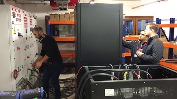 FC-GER Testing 300 kVA Frequency Converter Input Delta to Isolation Transformer for Petrol Platfrom