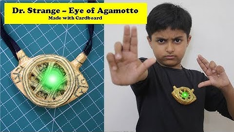 I made Eye of Agamotto - Doctor Strange