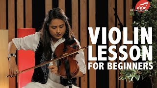 Violin lessons for beginners | Learn basics of Indian classical style