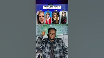 Thumbnail of Artist Viral Song Vs. Their Other Songs: Avril Lavigne "Complicated" #shorts #music