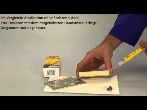 Loctite 3090 einfacher und genauer verarbeiten Kunststoff kleben, Holz ...