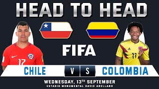 CHILE vs COLOMBIA | Head to Head Stats | FIFA WORLD CUP QUALIFIER 2026