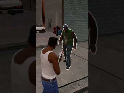 How to make an immortal NPC in GTA San Andreas 👽☠️ #viral #shorts #gtastories #gta5