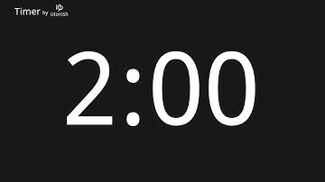 2 Minute Countup Timer