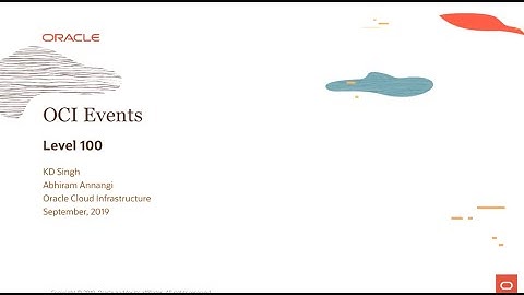 Events - Level 100 - Part 3 - Use cases, reference architectures, and demo