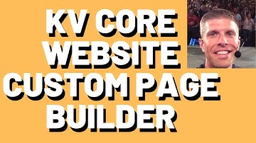 Creating Custom Pages With A kvCORE Real Estate Website - Easy Custom Page Builder