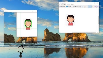 PC画面上の特定の領域で顔認識をやってみた(Python, OpenCV) / Face detection on PC display by OpenCV & Python