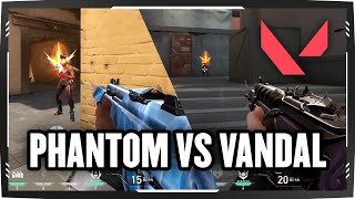 Is Phantom or Vandal Better? | Valorant Highlights