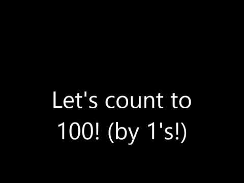 Ditty counts to 100! - YouTube