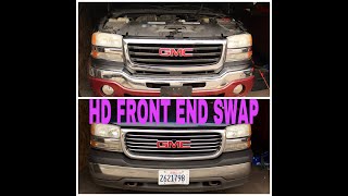 2000 GMC Sierra HD Front end swap