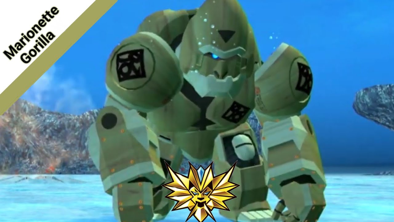 Marionette Gorilla gameplay. Strong animal kaiser max4 | 百獣大戦