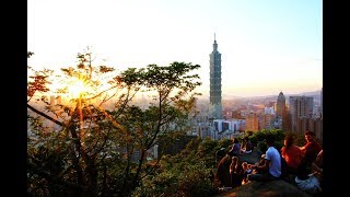 [台北自由行旅遊景點] 搭捷運到象山爬上頂端遠眺台北101和 ...