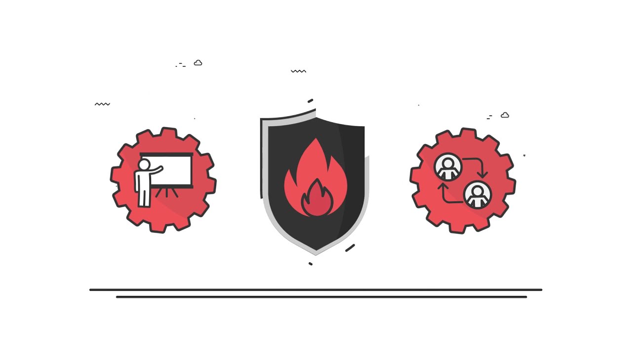 motion graphics for fire
