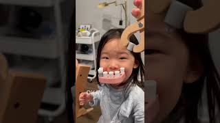 3 Year Old Gets Two Teeth Pulled Out 