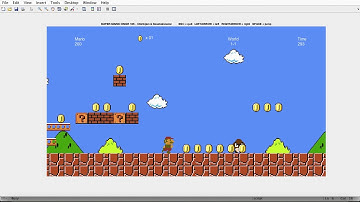 Mario on MATLAB Gameplay