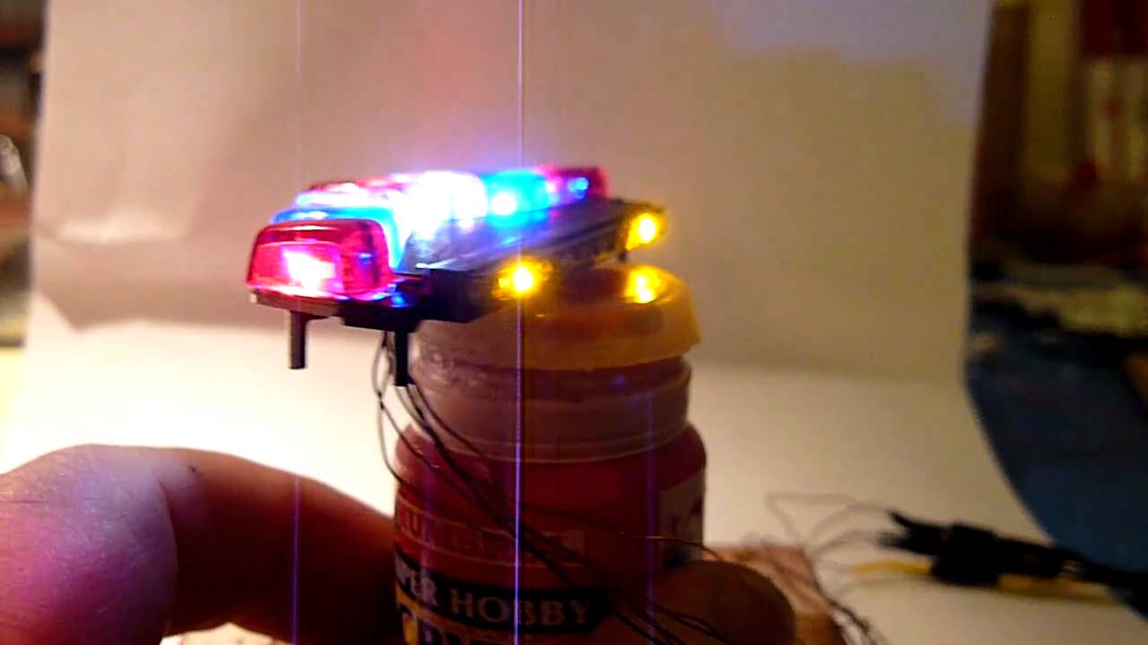 Working Vectorlightbar118 scale YouTube