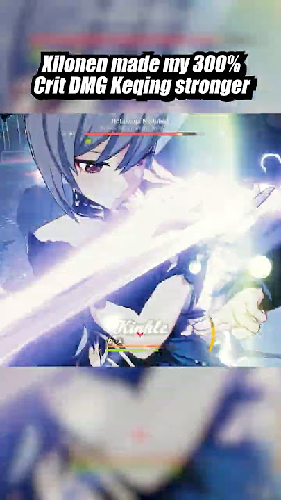 MY 300% CRIT DMG KEQING GOT AN UPGRADE #genshinimpact #hoyocreators #xilonen #keqing