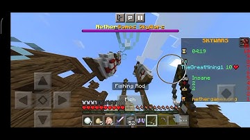 Minecraft SkyWars 1v1 easy win|nethergames.org|MCPE