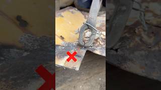 Broken bolt ￼￼recover￼ technique #broken#welding #skills#diyideas