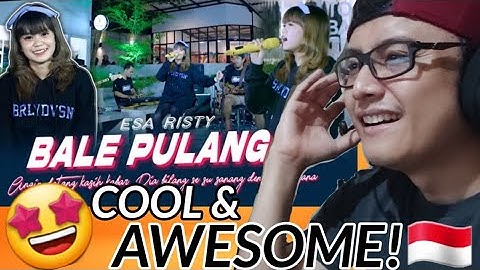 🇮🇩 FIRST TIME LISTENING TO ESA RISTY - BALE PULANG II ANGIN DATANG KASIH KABAR (LIVE) | REACTION