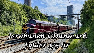 Celebration of the 175th anniversary of the Danish railway