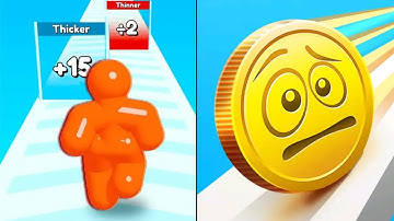 Tall Man Run 🆚 Coin Rush All Levels✅ Mobile Games Walkthrough Android, iOS Gaming