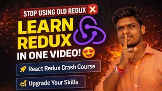 Redux Toolkit 2026 Tutorial  in One Shot 🚀 | Redux Toolkit Crash Course ⚡| Stop Using Old Redux ❌