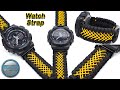 How to Make a Paracord Watch Band or a Watch Strap with Micro cord Stitching Tutorial