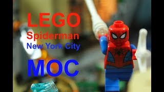 LEGO Spiderman New York City MOC