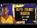 Kobe bryant scores 33 of his 65 pts in the 4q of ot thriller  nbatogetherlive classic game