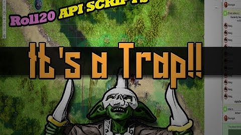 Roll20 API It