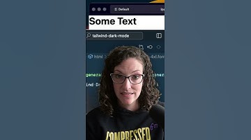 Styling Light & Dark Mode in TailwindCSS? Easier Than You Think #shorts