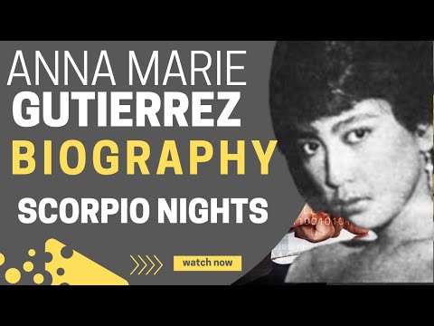 SCORPIO NIGHT OG STAR ANNA MARIE GUTIERREZ