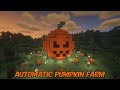 Minecraft: How to Build an Automatic Pumpkin Farm