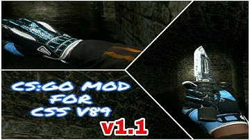 CSGO MOD SPORTY GLOVES + ANARCHIST SLEEVES SKINS UPDATE | КСГО МОД СКИНЫ НА ОРУЖИЯ | CSGO MOD V1.1