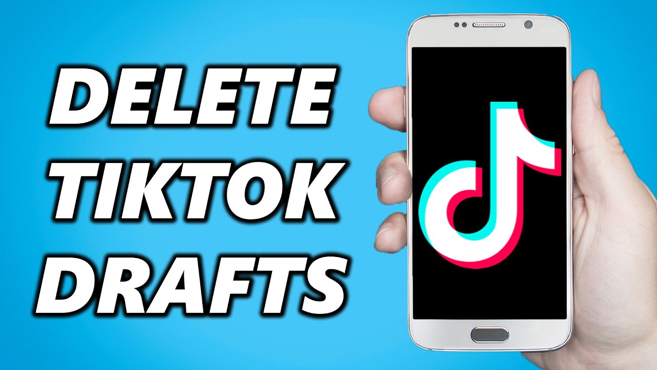 How to Delete Drafts on TikTok! - YouTube