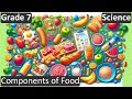 Components of Food | Class 7 | Science| CBSE | ICSE | FREE Tutorial