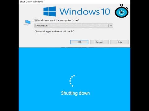 Windows Shutdown Timer