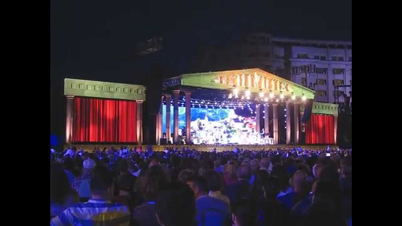 Concert Andre Rieu, vineri 5 iunie 2015 (5.06.2015), Bucuresti, Piata