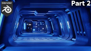 Sci-Fi Passage - Part 2 (Blender Tutorial)